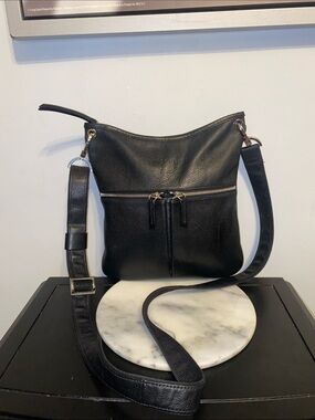 Longchamp Crossbody bag Black leather